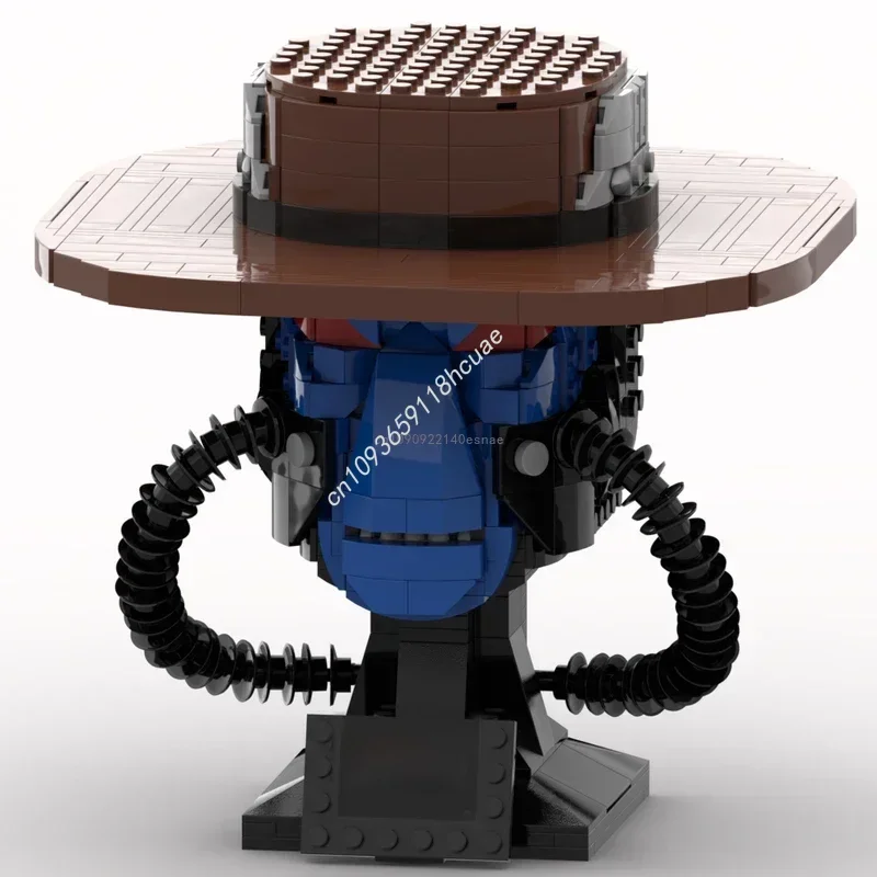 Kids Toys Cad Block - 690pcs Star Battle Mercenary Cad Bane
