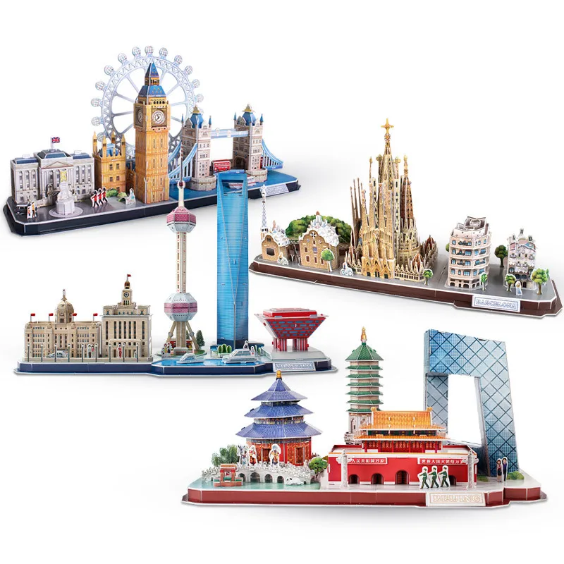 Kids Toys London - 3D Puzzle Game DIY Toy Paper