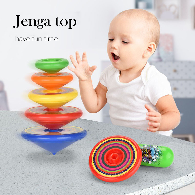 Kids Toys Under 500 - Stacking Spinning Top Toy For Kids