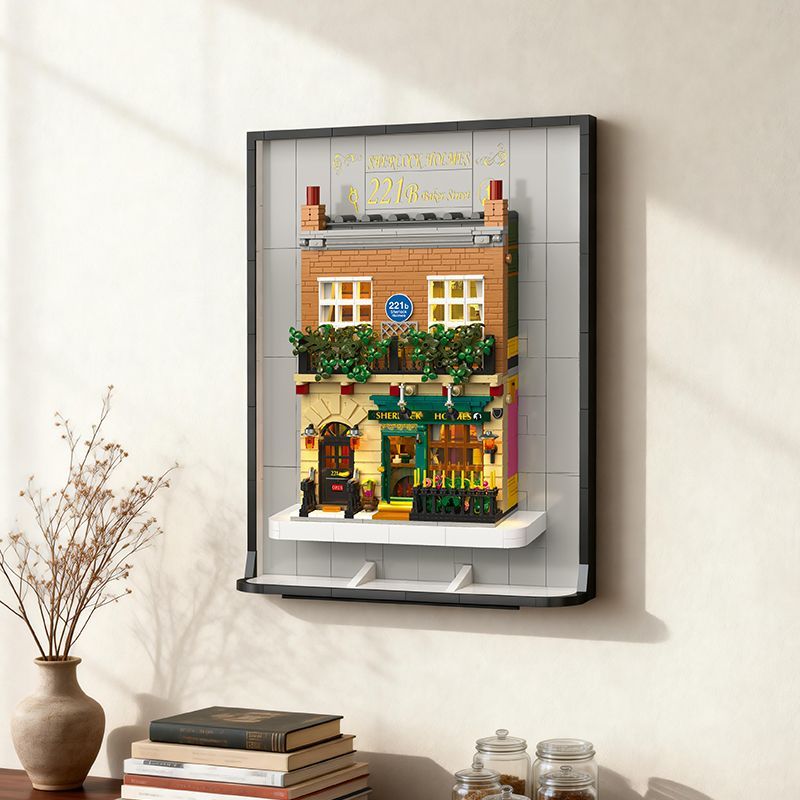 Kids Toys London - Sherlock Holmes House Building Block 221B