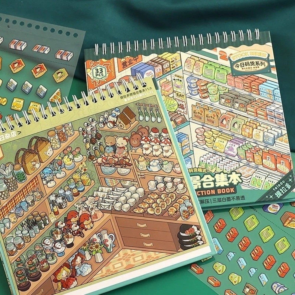 Kids Toys Stores - Store Series Miniature Scene Sticker 10