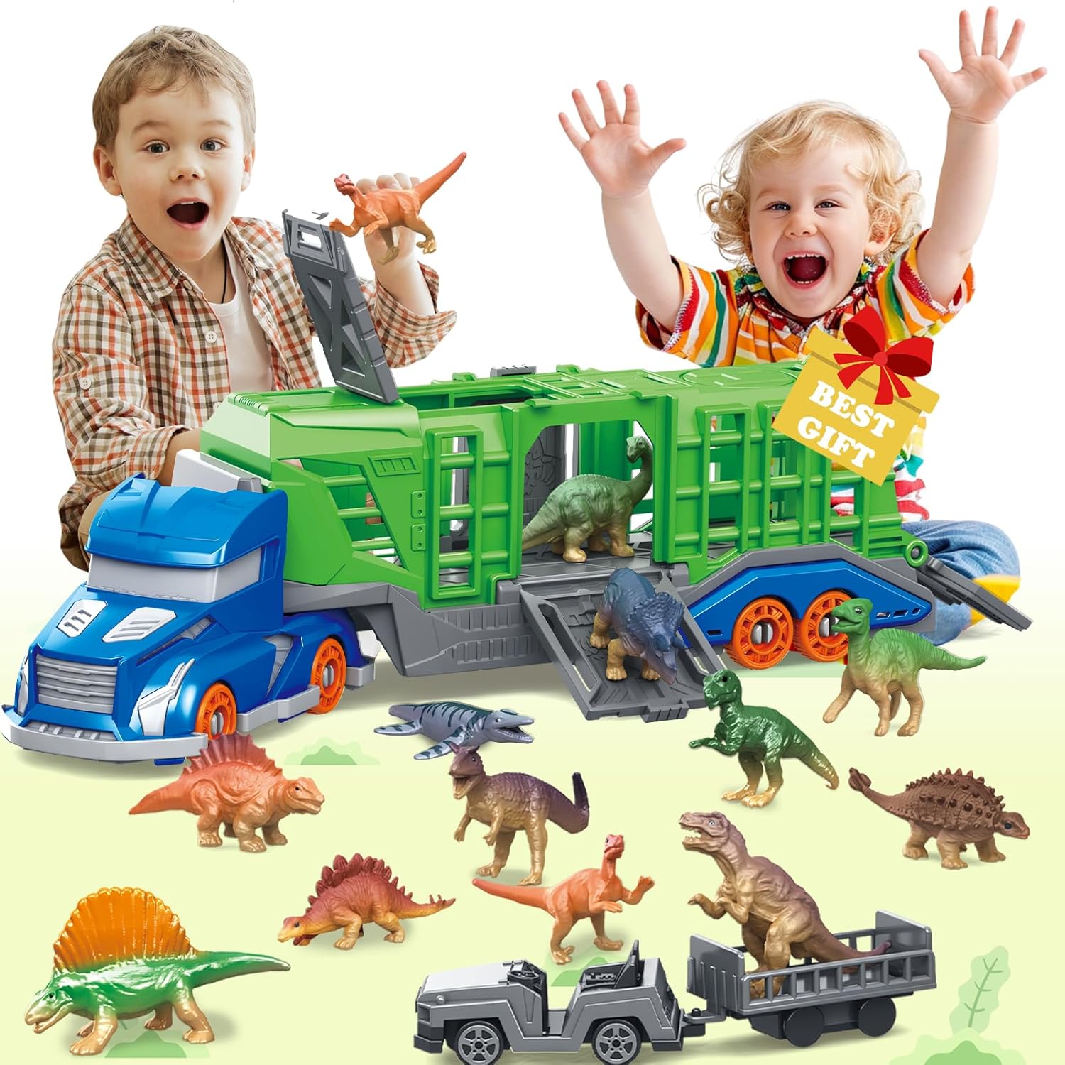 Dinosaur Animal Transport Vehi - Kids Toys Xmas 评论和价格