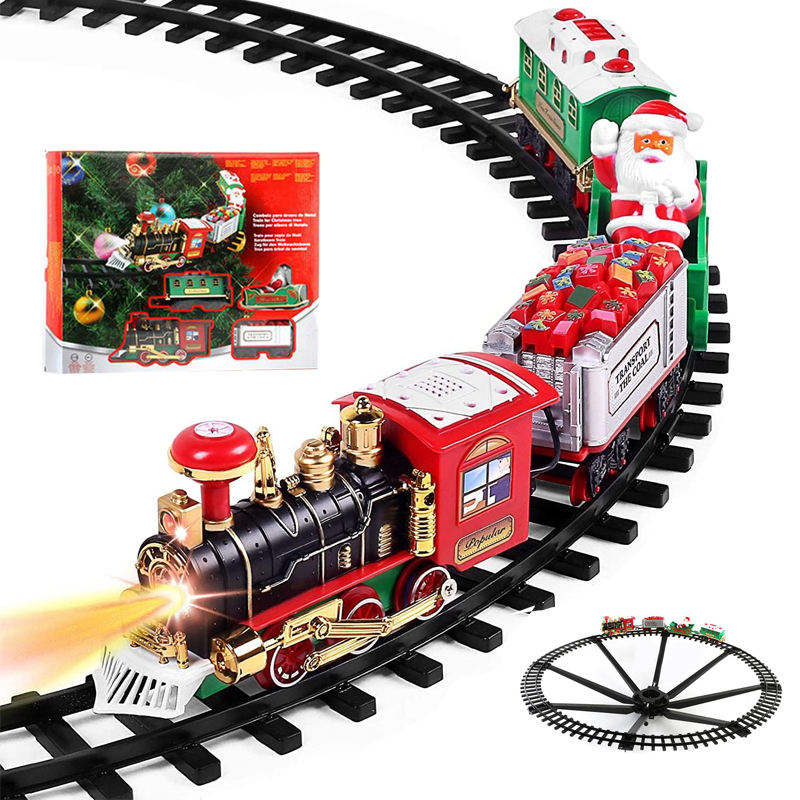 Christmas Electric Train Set w - Kids Toys Xmas 评论和价格