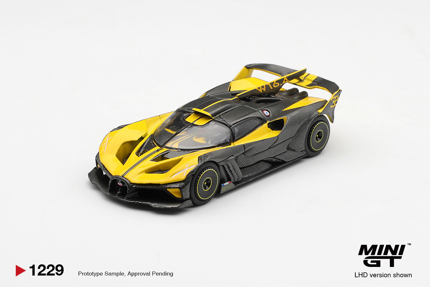 MINIGT 1/64 Bugatti Bolide Yel - Kids Toys Boys 评论和价格