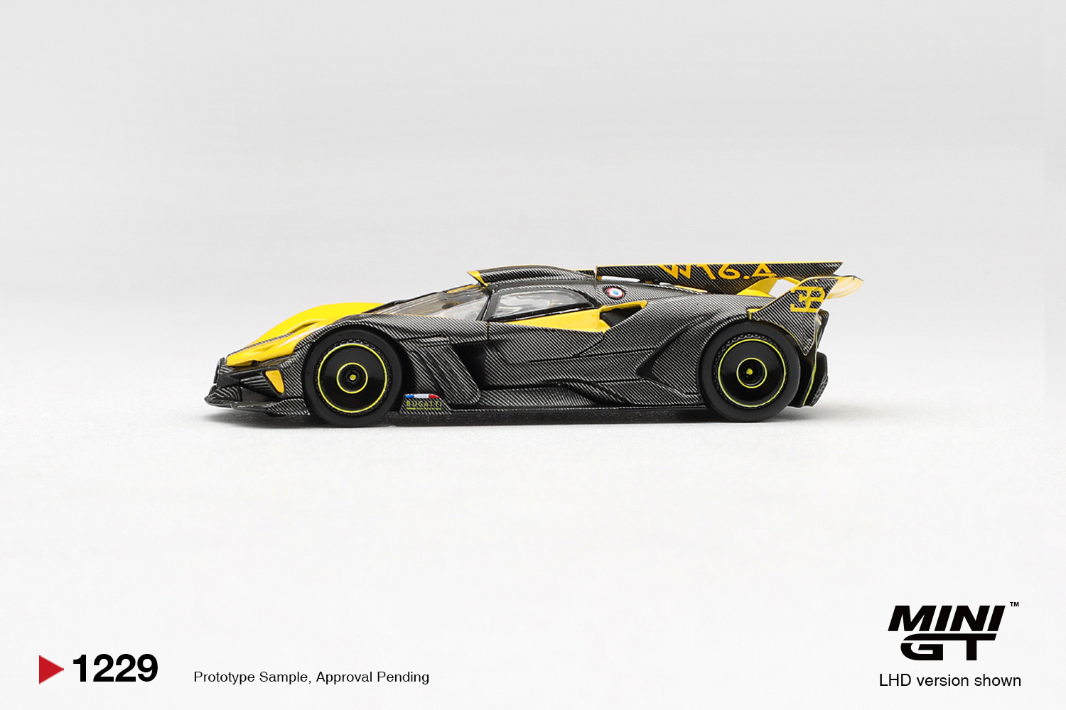 MINIGT 1/64 Bugatti Bolide Yel - Kids Toys Boys 评论和价格