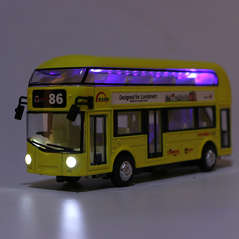 17CM Double Decker London Bus  - Kids Toys London 评论和价格