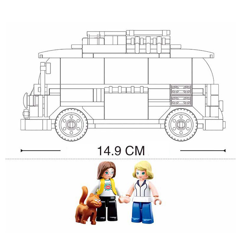 City Street Van Mini Friends C - Kids Toys London 评论和价格