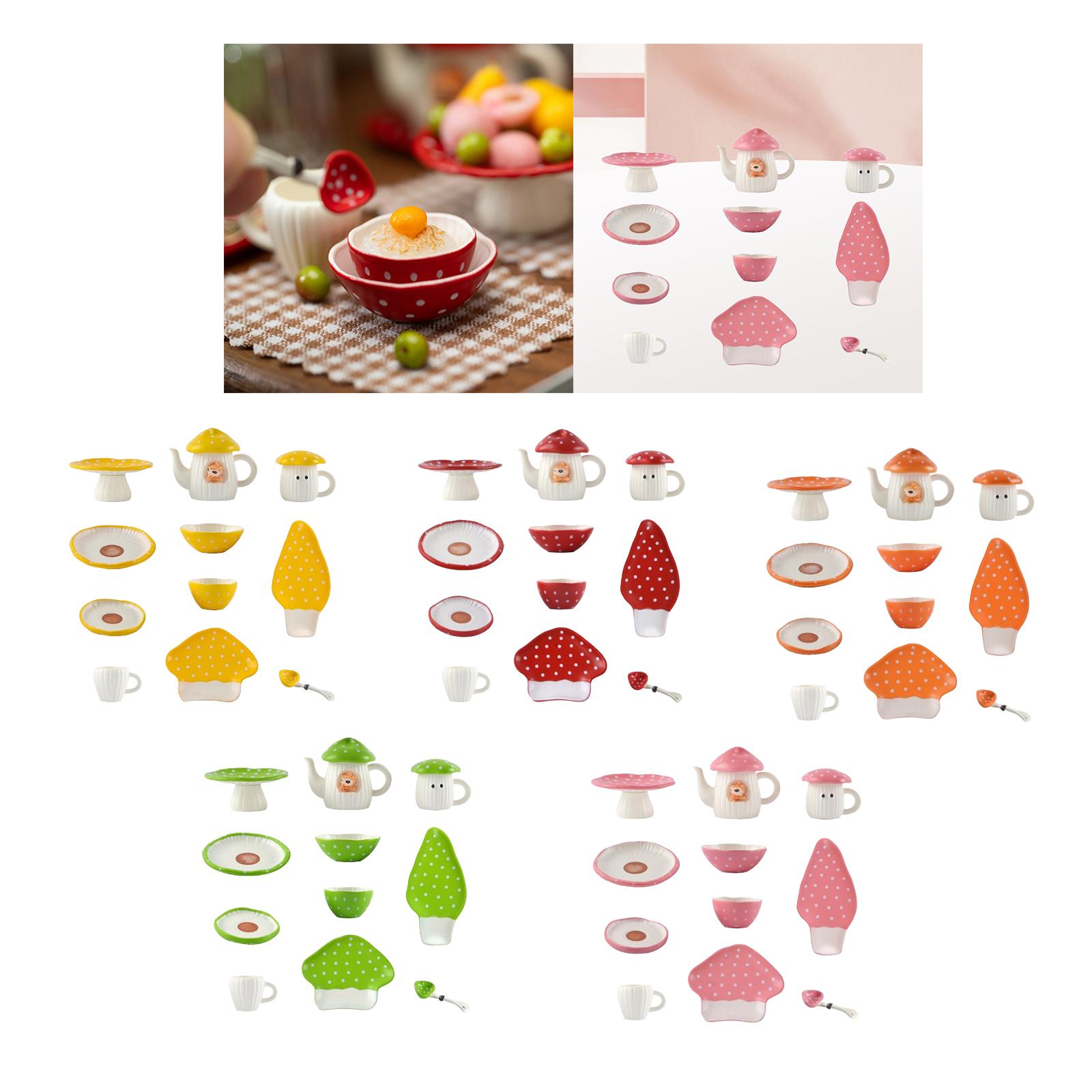 Dollhouse Tableware 1/6 Preten - Play Kitchen Set 评论和价格