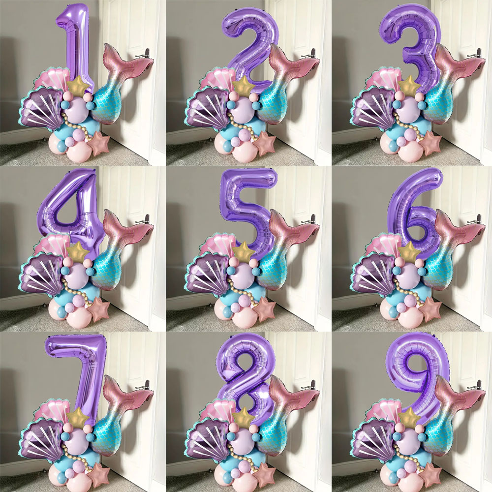 24pcs 1-9th Birthday Mermaid S - Water Balloon Set 评论和价格