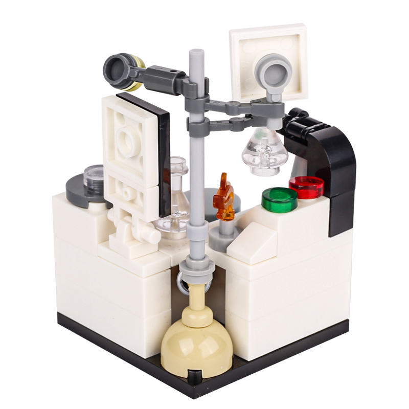 MOC City Laboratory Lab Buildi - Lego Set Creator 评论和价格