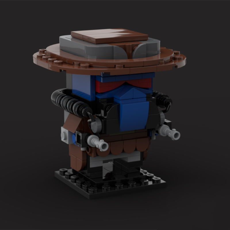 335pcs MOC Cad Bane Todo Brick - Kids Toys Cad Block 评论和价格