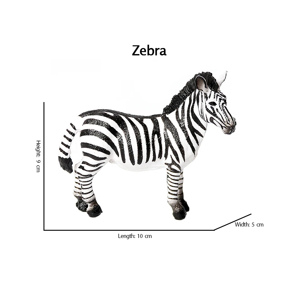 Zebra Figure Baby Zebra Miniat - Kids Toys Under 200 评论和价格