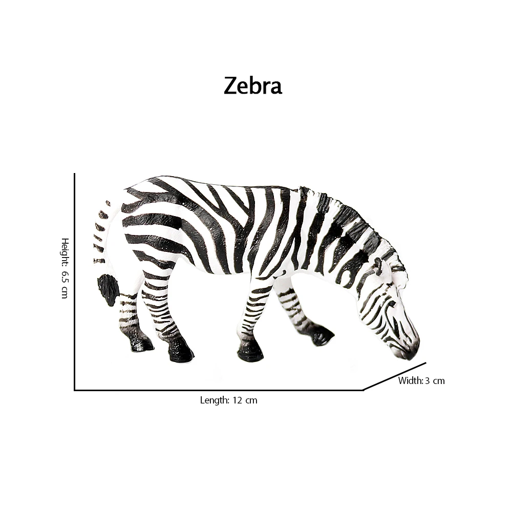 Zebra Figure Baby Zebra Miniat - Kids Toys Under 200 评论和价格