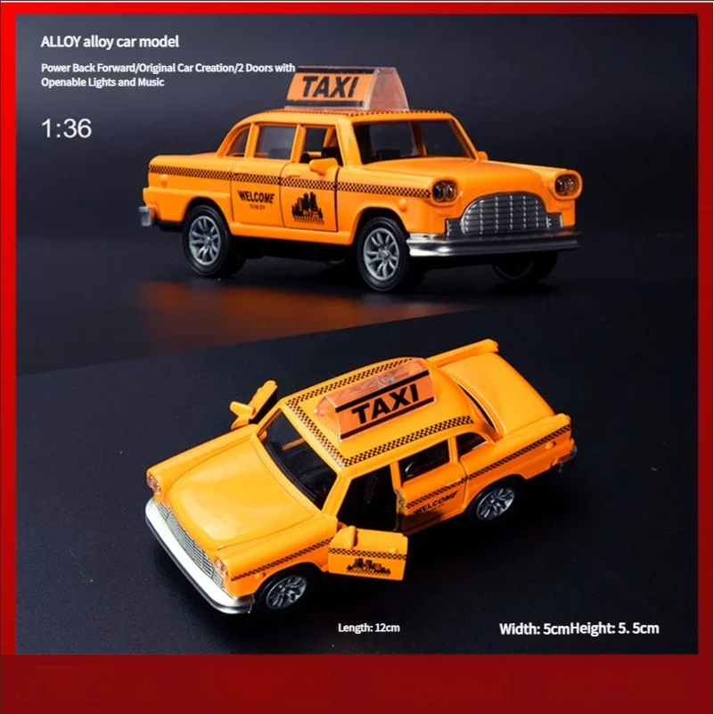 1:32 Vintage NYC Yellow Taxi D - Kids Toys Nyc 评论和价格