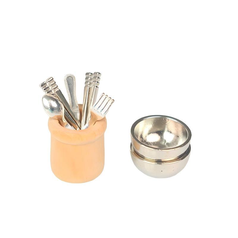 Miniature Kitchen Utensils Set - Play Kitchen Set 评论和价格