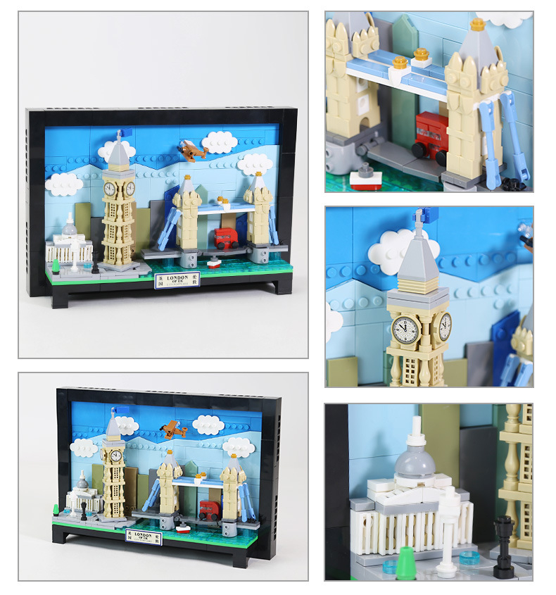 London City Postcard Mini Part - Kids Toys London 评论和价格