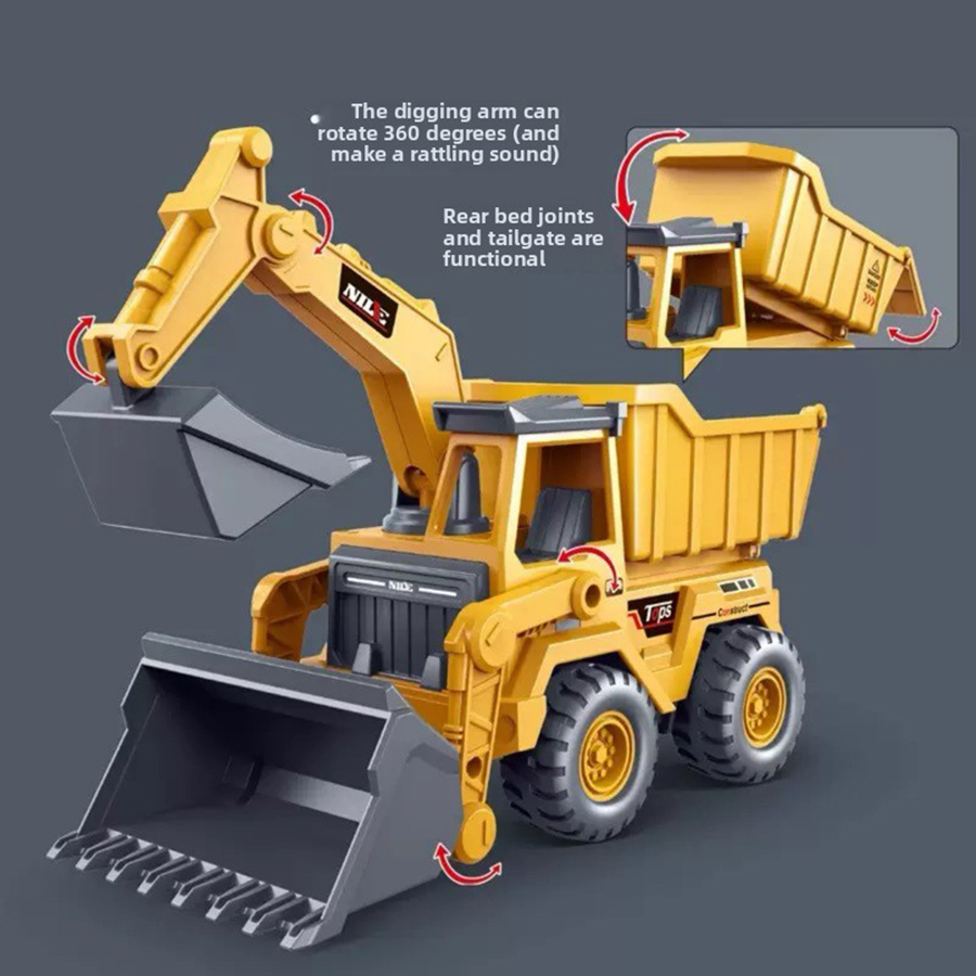 1pcs Excavator Truck Model Toy - Kids Toys 3 Year Old 评论和价格