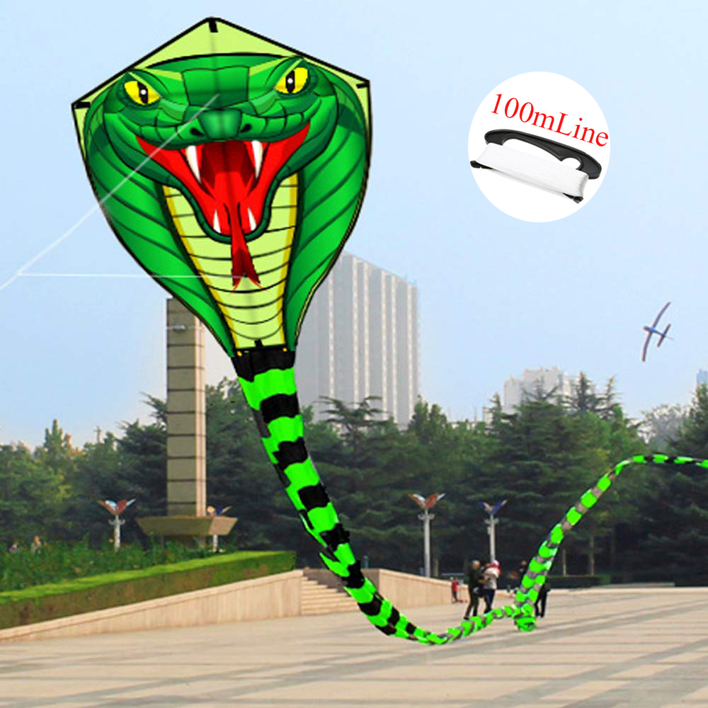 Large 8/15m Snake /Power Cobra - Kite Wind Outdoor 评论和价格