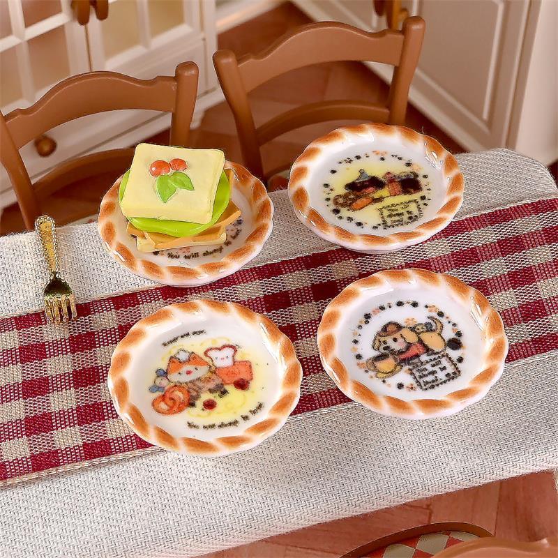 10Pcs/set Dollhouse Miniature  - Kids Toys Return Gift 评论和价格