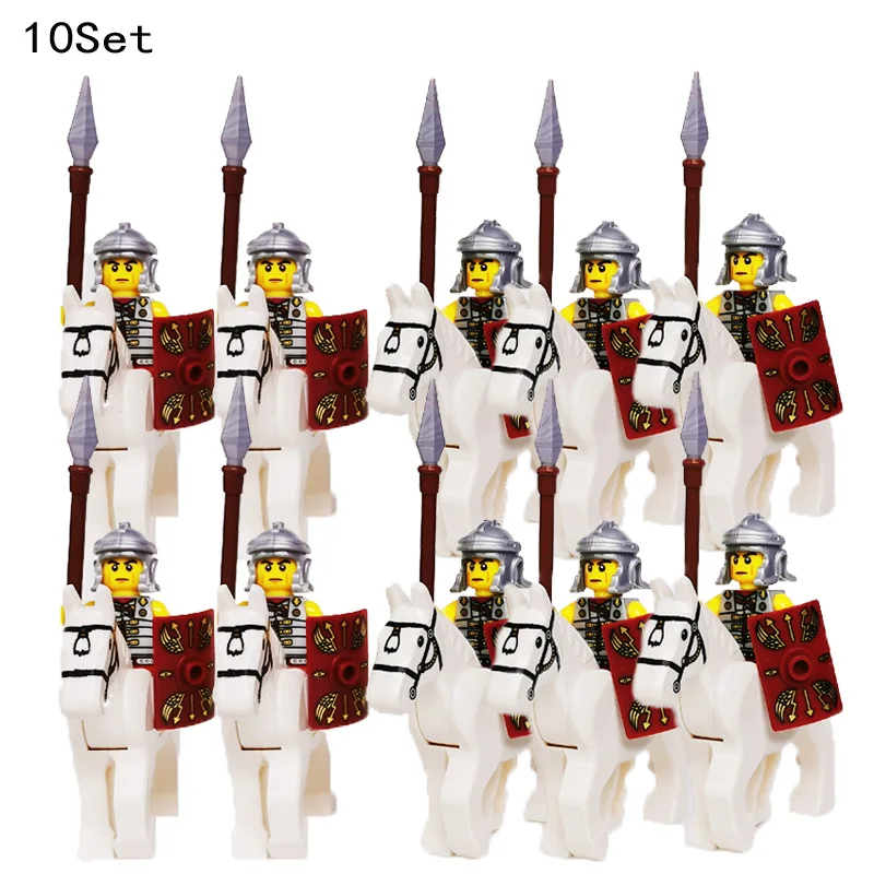 10 Sets Medieval Knights Dark  - Kids Toys Under $10 评论和价格