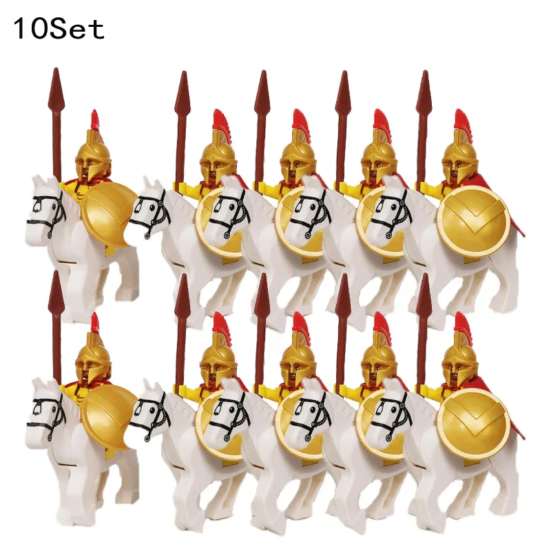 10 Sets Medieval Knights Dark  - Kids Toys Under $10 评论和价格