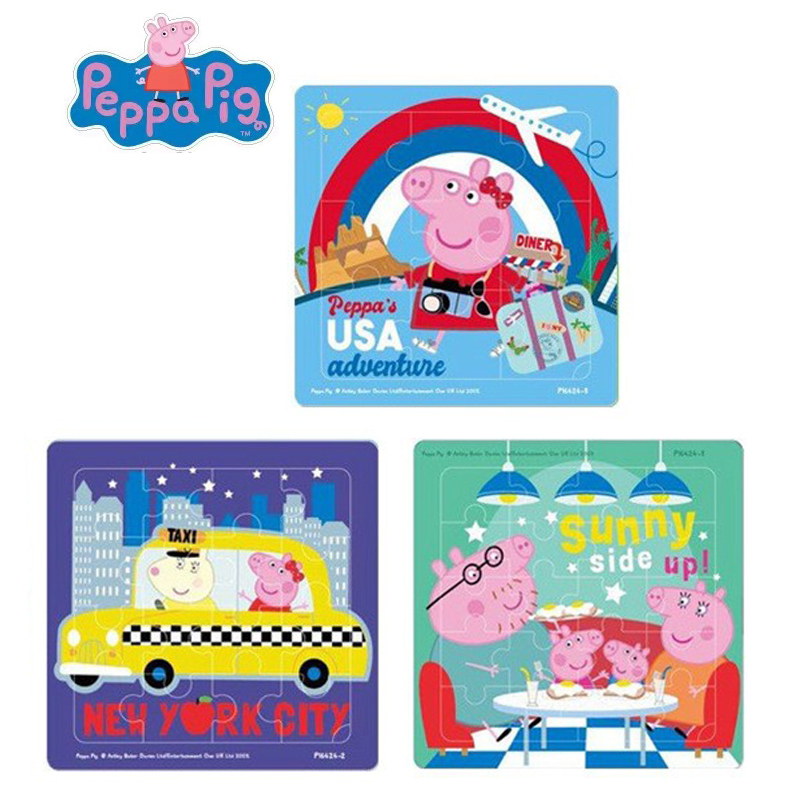Peppa pig Figures MINI Jigsaw  - Kids Toys 3 Year Old 评论和价格