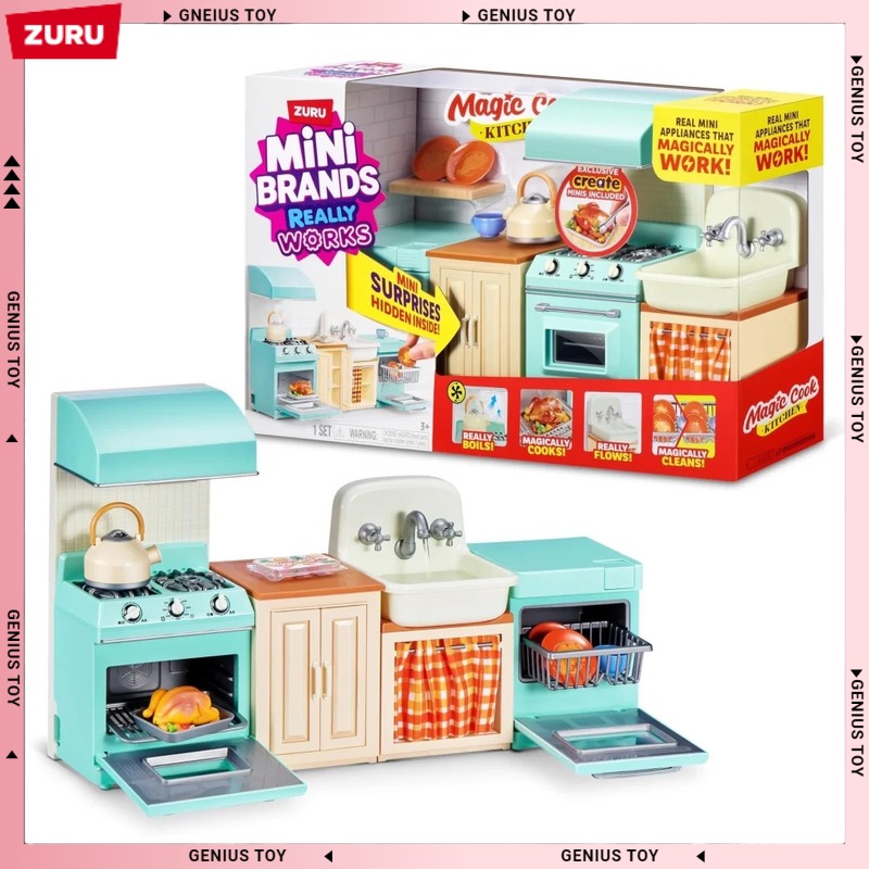 Zuru Mini Brands Magic Cook Ki - Play Kitchen Set 评论和价格