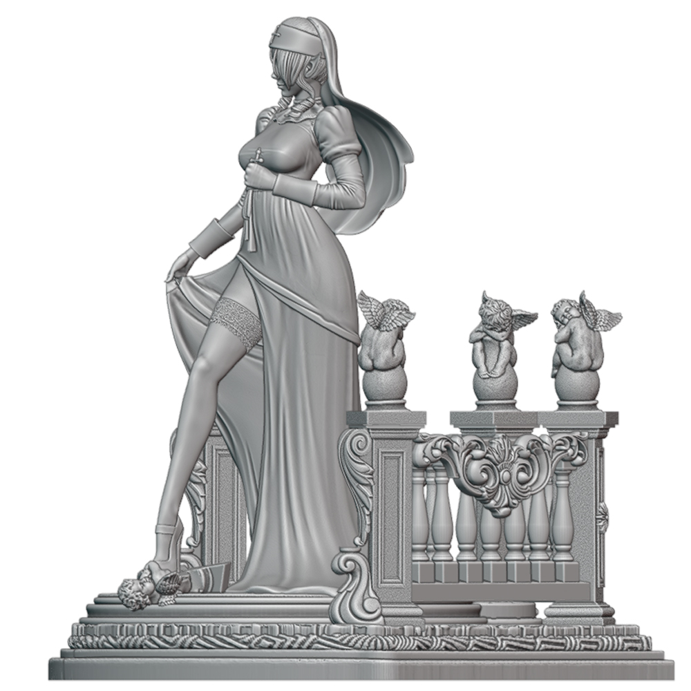 Elf Clergy Lady With Cross Orn - Kids Toys Sale 评论和价格