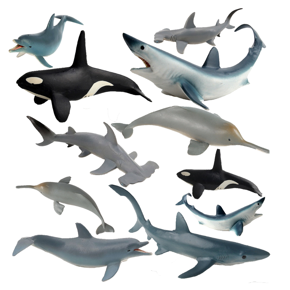 Endangered Marine Animals Figu - Kids Toys Under $10 评论和价格