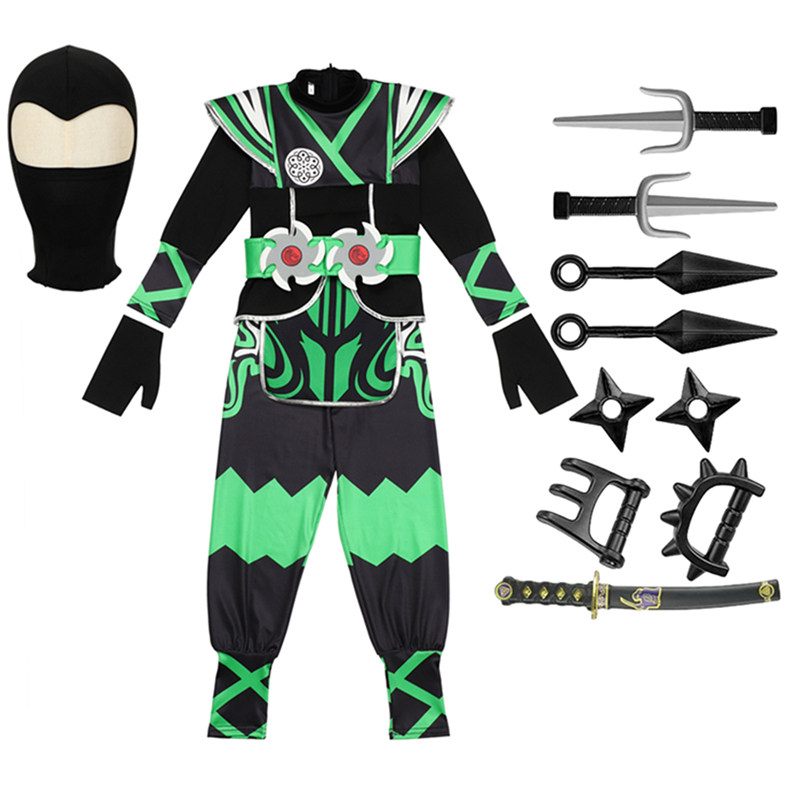 Green Ninja Costume for Kids w - Kids Toys Boys 评论和价格