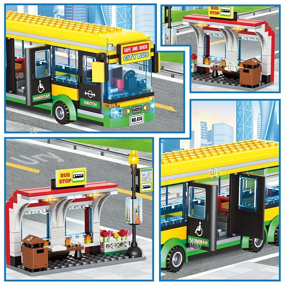 Bus City UK London Yellow Pass - Kids Toys London 评论和价格