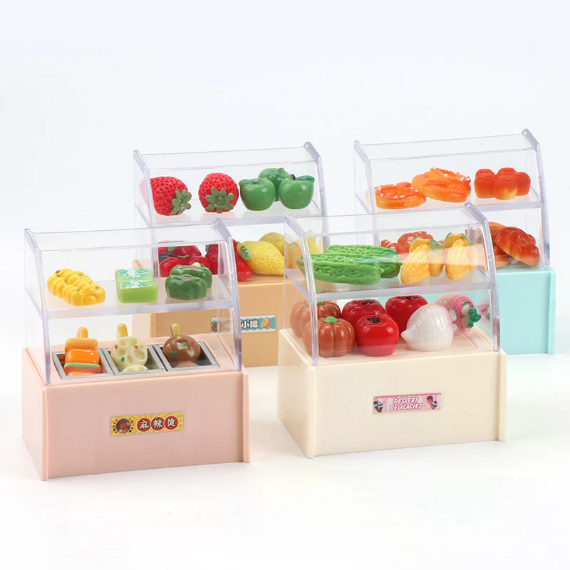 1/12 Dollhouse Mini Supermarke - Kids Toys Stores 评论和价格
