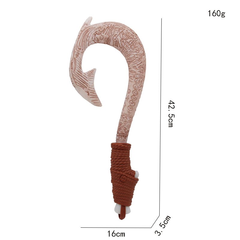 Cartoon Anime Moana Fish Hook  - Kids Toys Return Gift 评论和价格