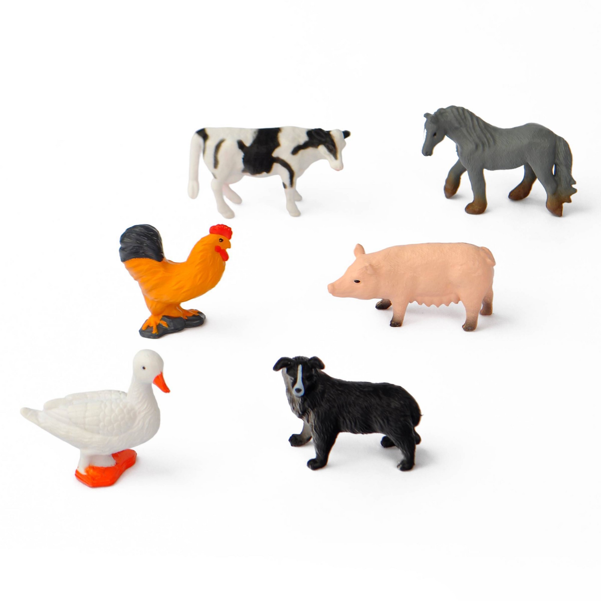 6ct Mini Animal Figurines In S - Kids Toys Play Youtube 评论和价格