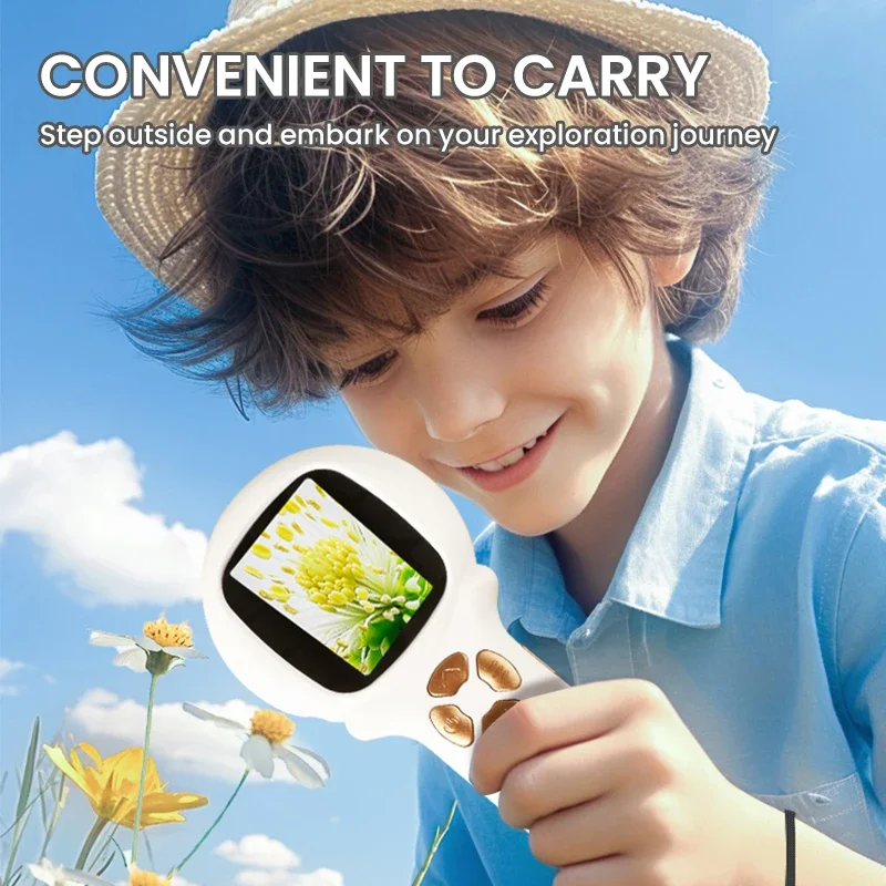 500X Handheld Microscope Biolo - Microscope Kids Science 评论和价格