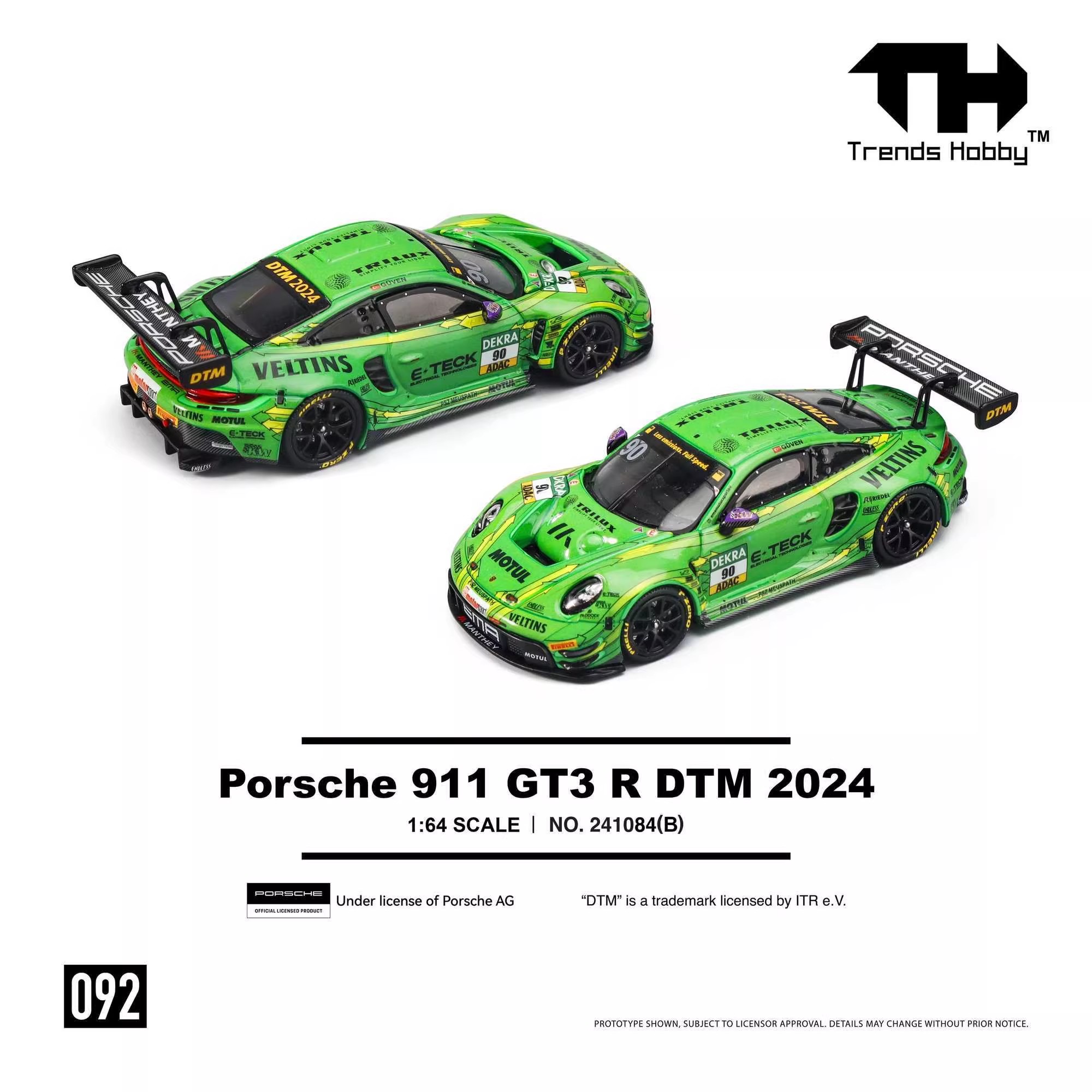 TH 1/64 Porsche 911 GT3 R LeMa - Kids Toys Boys 评论和价格