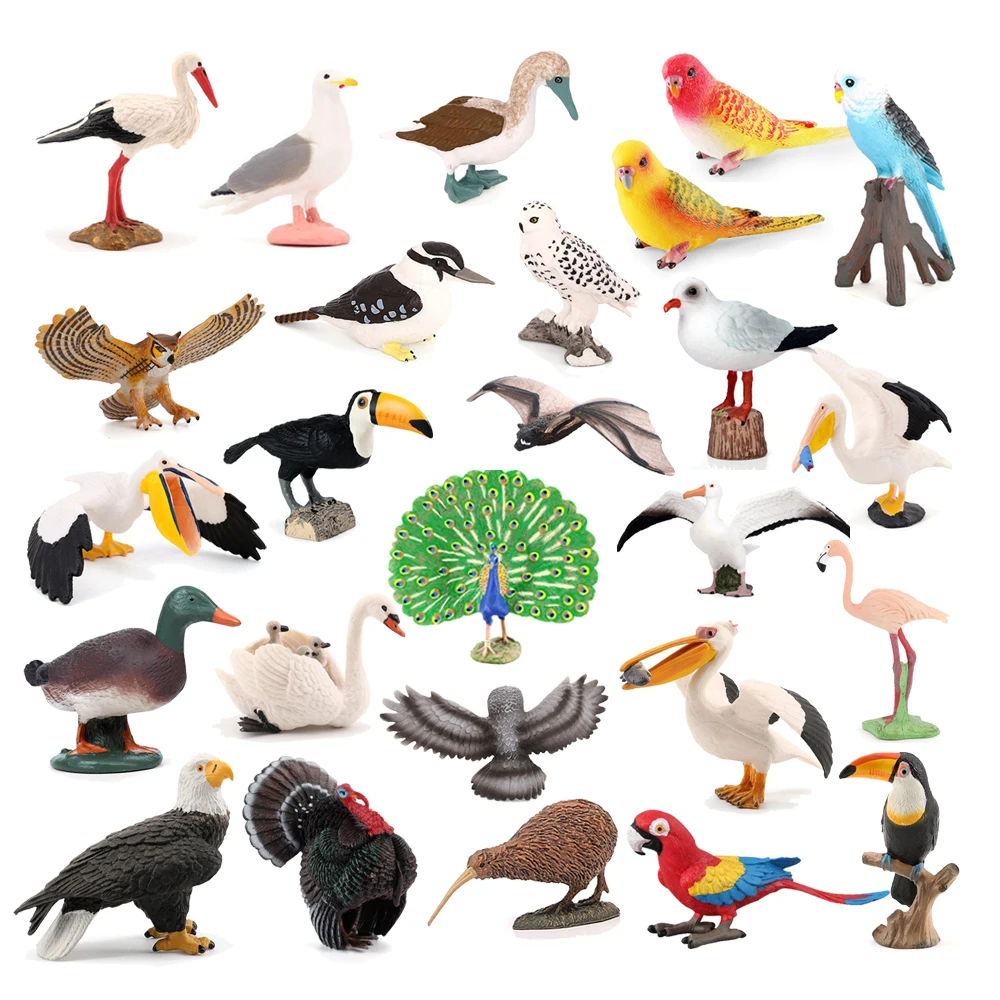 Kiwi Bird Jungle Animals Figur - Kids Toys Under 200 评论和价格