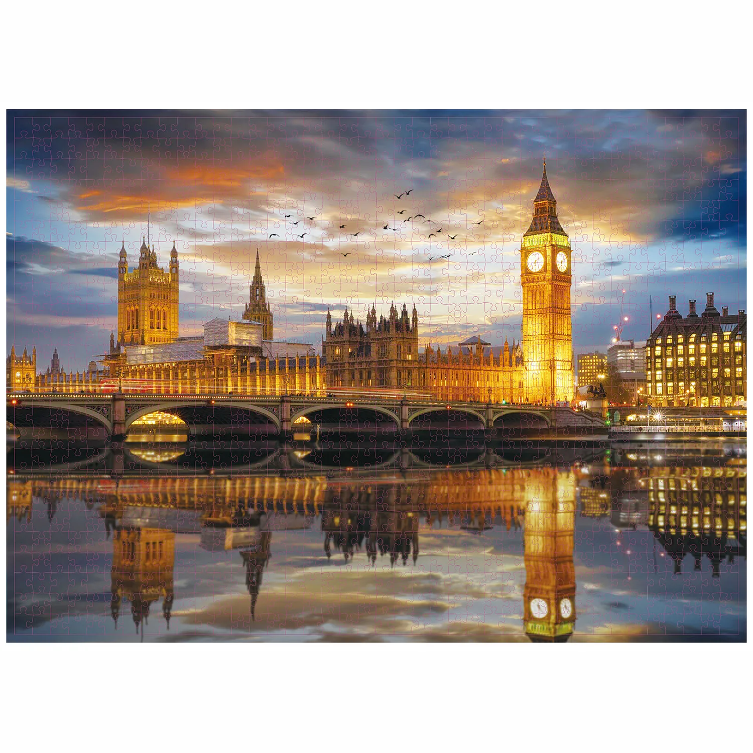 1000 Pieces London Night Jigsa - Kids Toys London 评论和价格