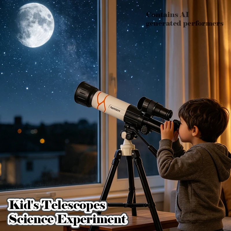 Kid's Telescopes 40X Science E - Microscope Kids Science 评论和价格
