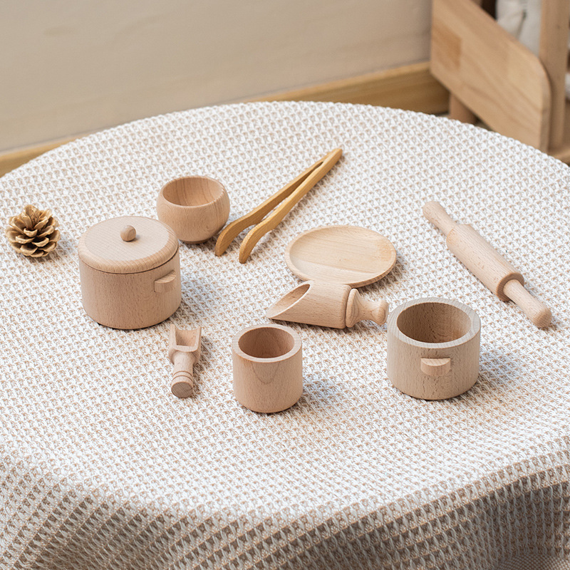 Montessori Sensory Enlighten P - Play Kitchen Set 评论和价格