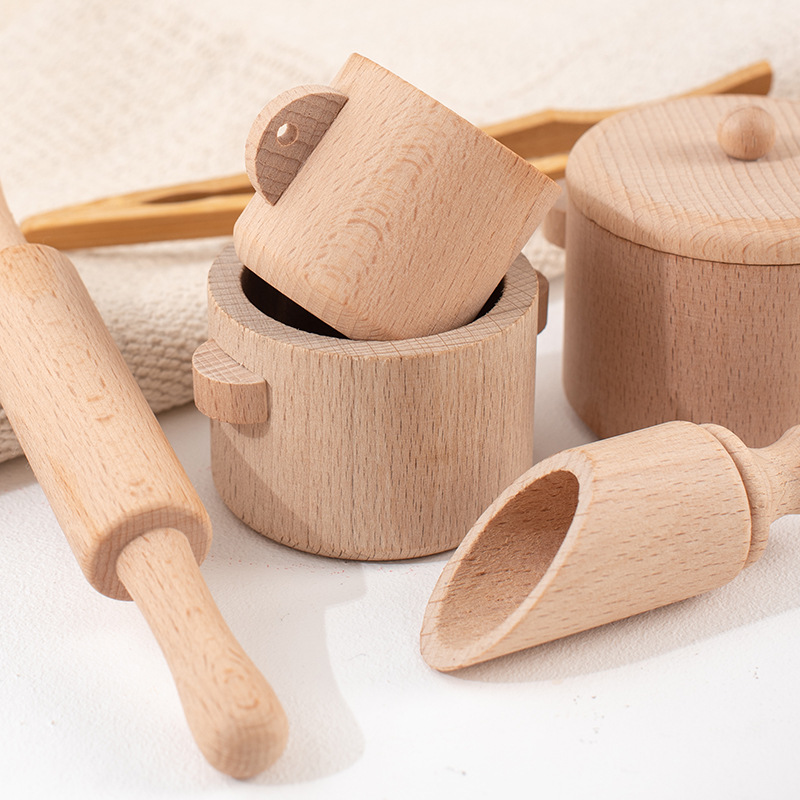Montessori Sensory Enlighten P - Play Kitchen Set 评论和价格