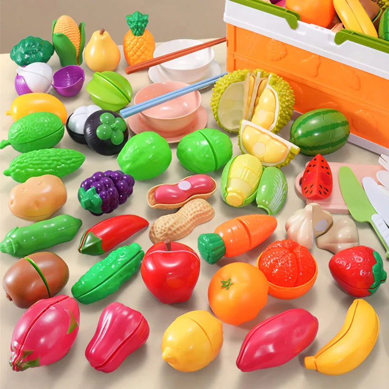 Montessori House Play Cutting  - Play Kitchen Set 评论和价格
