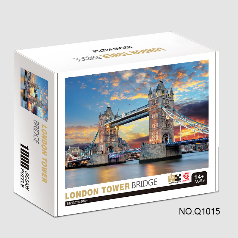 1000 Piece Famous Scenery Jigs - Kids Toys London 评论和价格