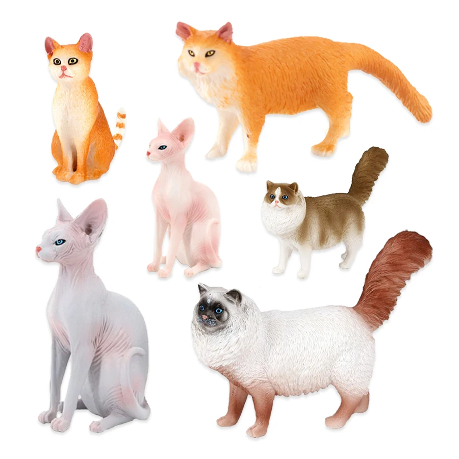Cat Model Toys Farm Animals Mi - Kids Toys Under 200 评论和价格