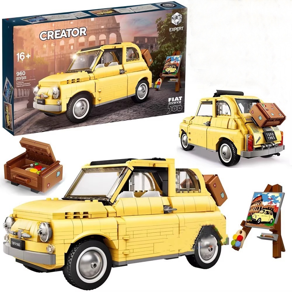 Compatible Lego 10271 Fiat 500 - Kids Toys Under 500 评论和价格