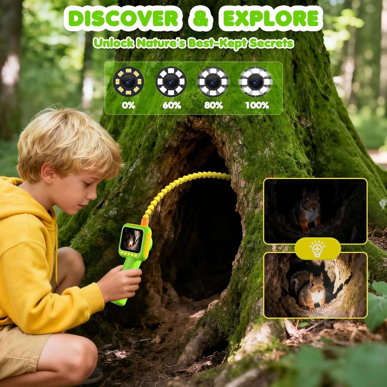 Endoscope for Kids, Borescope  - Kids Toys 3 Year Old 评论和价格