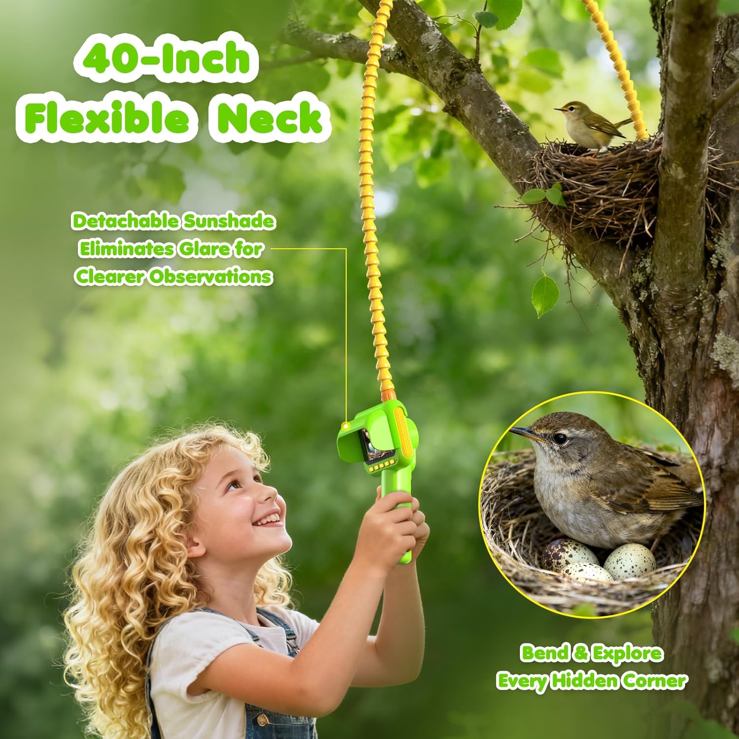 Endoscope for Kids, Borescope  - Kids Toys 3 Year Old 评论和价格
