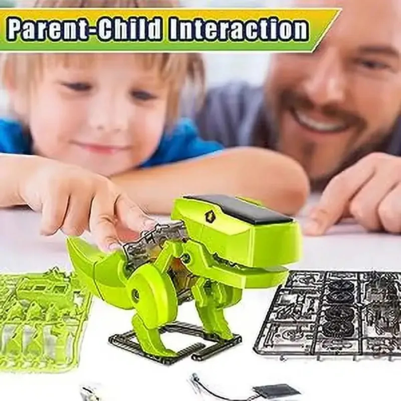 3-in-1 Solar Robot Kit, Dinosa - Kids Toys Under $10 评论和价格