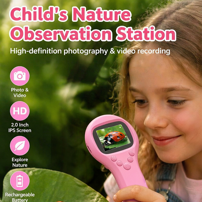 Handheld HD Digital Microscope - Microscope Kids Science 评论和价格