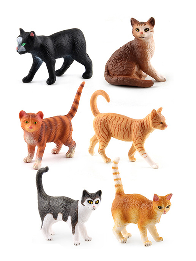 Realistic Plastic Cat Figurine - Kids Toys Under 200 评论和价格